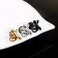 Gecko Vintage Earrings Stainless Steel Fashion Stud Ear Jewelry Party