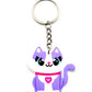 69 Styles Cartoon Characters Animals Anime Keychain Party Gift Cute Keyring