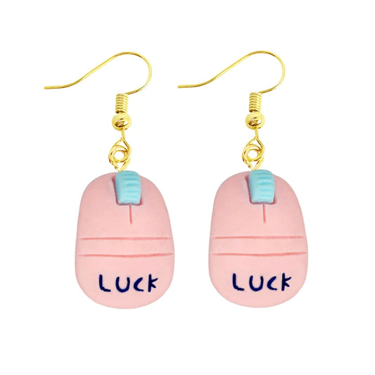 Creative Funny Design Computer Mouse Drop Earrings Women Creativity Jewelry Cute