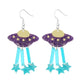 37 Styles Glitter Alien Football Letter Drop Earrings Women Fashion Creative Art