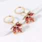 Maple Leaf Drop Earrings Women Party Wedding Jewelry Dangle Gifts Earrings