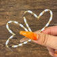 White Stripe Heart Earrings Hip Hop Women Party Gift Jewelry Ear Fashion Pendant