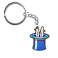 10 Styles Circus Show  Clown Poker Magic Beast Keyring Cartoon Keychains