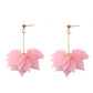 34 Styles Resin Flower Petal Dangle Earrings Fashion Party Girls Pendant