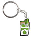 15 Styles Green Leaf High Vibes Style Keychain Car Keyring Cartoon Creative