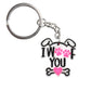 16 Styles PVC Cute Animal Cartoon Keychain Lovely Mini Dog Design Key Holder Fit