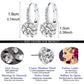 Rhinestone Ear Buckle Ear Studs Earrings Female Fashion Earrings Jewelry Gifts