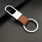21 Styles PU Leather Keychains For Men Metal Waist Buckle Car Gentleman Business