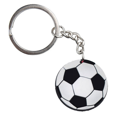 Soccer Football Ball Keychain Party Gift Cute Keyring Cartoon DIY Jewelry