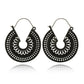 Vintage Ethnic Earring Geometric Antique Hoop Dangle Earrings Trendy Women