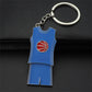5 Styles Basketball And Net Shape Keychain Charms Basketball Lovers Gift Sports