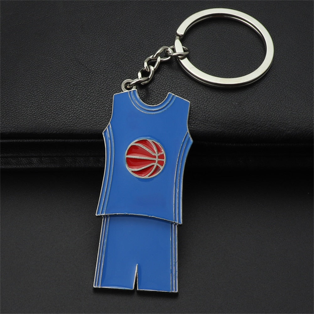 5 Styles Basketball And Net Shape Keychain Charms Basketball Lovers Gift Sports