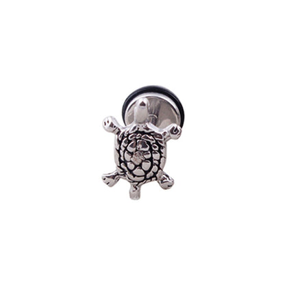 Turtle Vintage Earrings Stainless Steel Fashion Stud Ear Jewelry Party