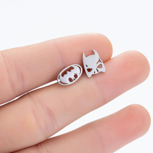 Logo Design Stainless Steel Earrings Women Jewelry Small Studs Gifts Earring