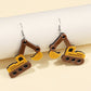 16 Styles Cartoon Animal Sheep Chicken Shark Drop Earrings Women Travel Fashion