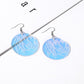 Round Space Design Drop Earrings Female Travel Cartoon Earrings Creative Art