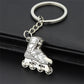 4 Styles Simulation Skates Keychain Toy Keyring Exquisite Bag Pendant Skating