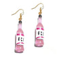 39 Styles Funny Design Bottles Dangle Drop Earrings Women Fashion Creative Art