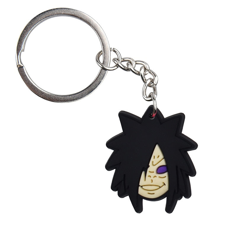 33 Styles Anime Narutos Red Cloud Keychain Vintage Figure Key Chain Goth Fashion