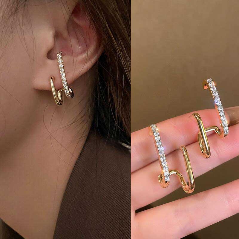 16 Styles Irregular Flower Fish Tail Pearl Stud Earrings Woman Fashion Party