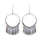 15 Styles Big Vintage Ethnic Tassel Flower Dangling Drop Earrings Female Fashion