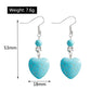 Textured Elephant Dangle Earrings Women Gifts Earring Cute Girls Eardrop Jewelry