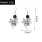 Fairy with Wings Drop Dangle Earrings Trendy Women Fashion Earrings Jewelry Gift