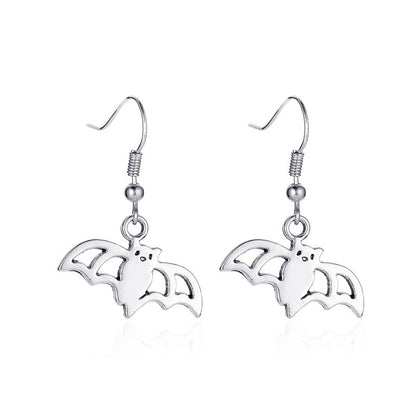 Bat Halloween Lady Cute Dangle Earrings for Women Jewelry Girls Earrings