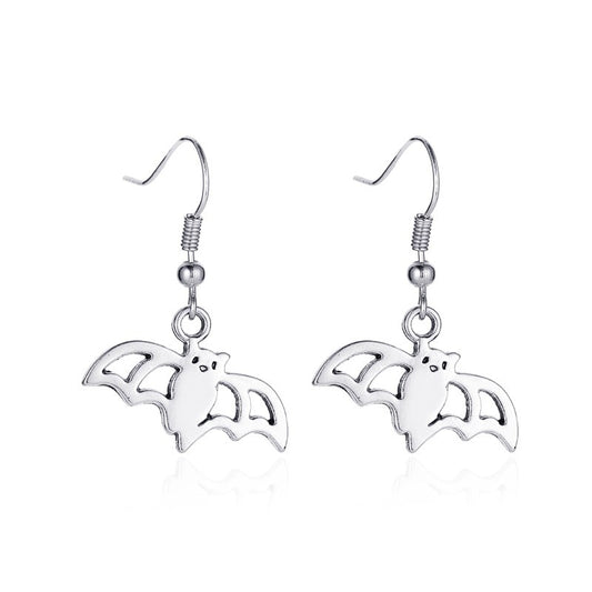 Bat Halloween Lady Cute Dangle Earrings for Women Jewelry Girls Earrings