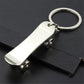 5 Styles Simulation Scooter Keychain Stainless Steel Keyring Charms For Women