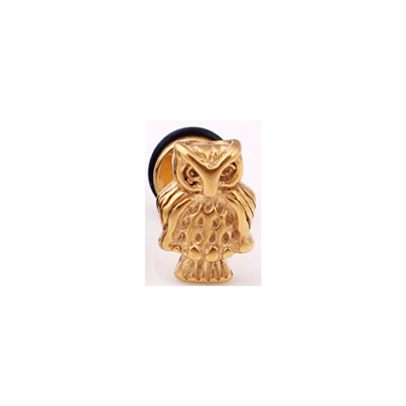 Owl Vintage Earrings Stainless Steel Fashion Stud Ear Jewelry Party