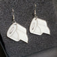Paper Roll Drop Earrings Hip Hop Women Party Gift Jewelry Ear Fashion Pendant