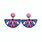 35 Styles Cute Cartoon Dinosaur Roller Skate Funny Drop Earrings Women Travel