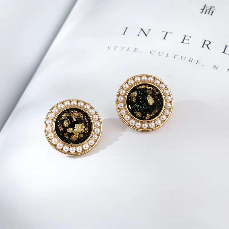 Vintage Style Lady Cute Stud Earrings for Women Jewelry Girls Earrings