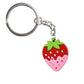 6 Styles Dipped Avocado Strawberry Carrot Cherry Pineapple Cartoon Keyring Cute