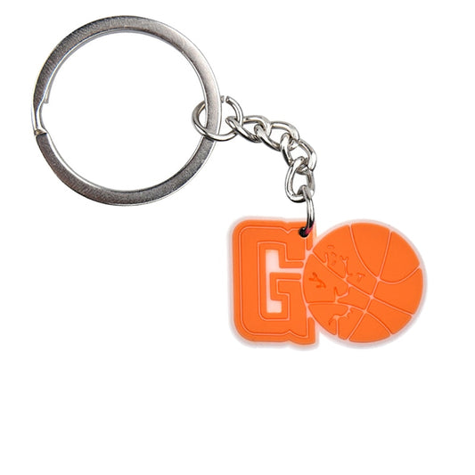 Basketball Pattern Keychain Car Keyring Cartoon Creative Pendant Souvenir Gift