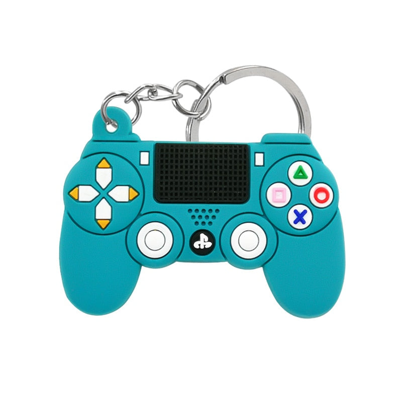 47 Styles Colorful Gamepad Joystick Keychain Cartoon Key Holder Car handbag