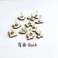 Wooden Cartoon Soda Cup Stud Charm Earrings For Women Girl Fashion Modern