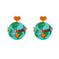 31 Styles Unique Designs Acrylic Drop Earrings Women Travel Fashion Cartoon