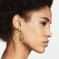 Textured Rings Drop Earrings Women Travel Fashion Cartoon Earrings Creative