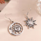 Antique Sun Moon Dangle Earrings Women Gifts Earring Cute Girls Eardrop Jewelry