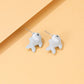 Cartoon Fish Fashion Ear Studs Earrings Jewelry Women Earrings Accessories Gift