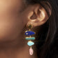 Multicolor Baroque Dangle Earrings Charms Jewelry Fashion Creative Earrings For