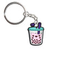 29 Styles Milk Tea Bubble Tea Cup Keychain Cartoon Key Holder Car handbag