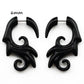 13 Styles Punk Wolf Tooth Spiral Bull Horn Snail Wing Shape Punk Men Earrings