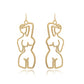 Petite Retro Abstract Drop Earrings Women Travel Fashion Cartoon Earrings