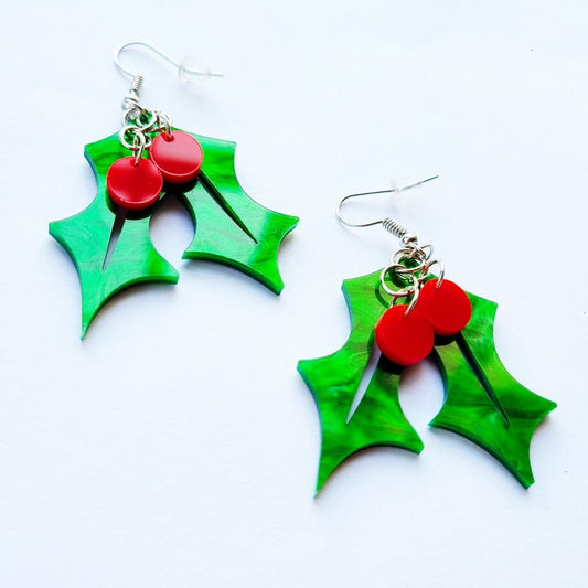 Red Berry Drop Earrings Female Travel Cartoon Earrings Creative Art Jewelry