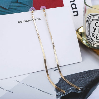 Extra Long Tassel Drop Earrings Women Party Wedding Jewelry Dangle Gifts