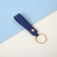 8 Colors PU Leather Keychain Business Gift Key Chain Men Women Car Strap Waist