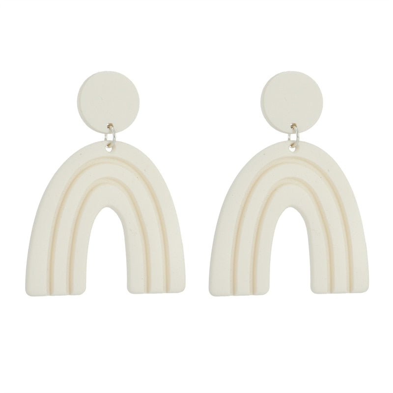 31 Styles Unique Designs Acrylic Drop Earrings Women Travel Fashion Cartoon